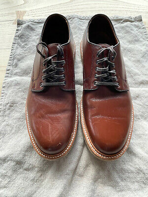 Alden D8405 Walnut Calfskin Plain Toe Dover