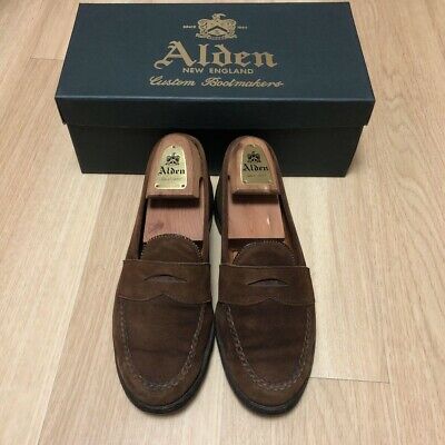 靴 Alden Penny Loafer Suede 2CE5F0C0-4050-479D-833F-