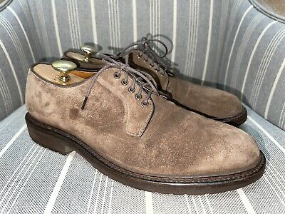 Alden 94311S Brown Suede Plain Toe Blucher