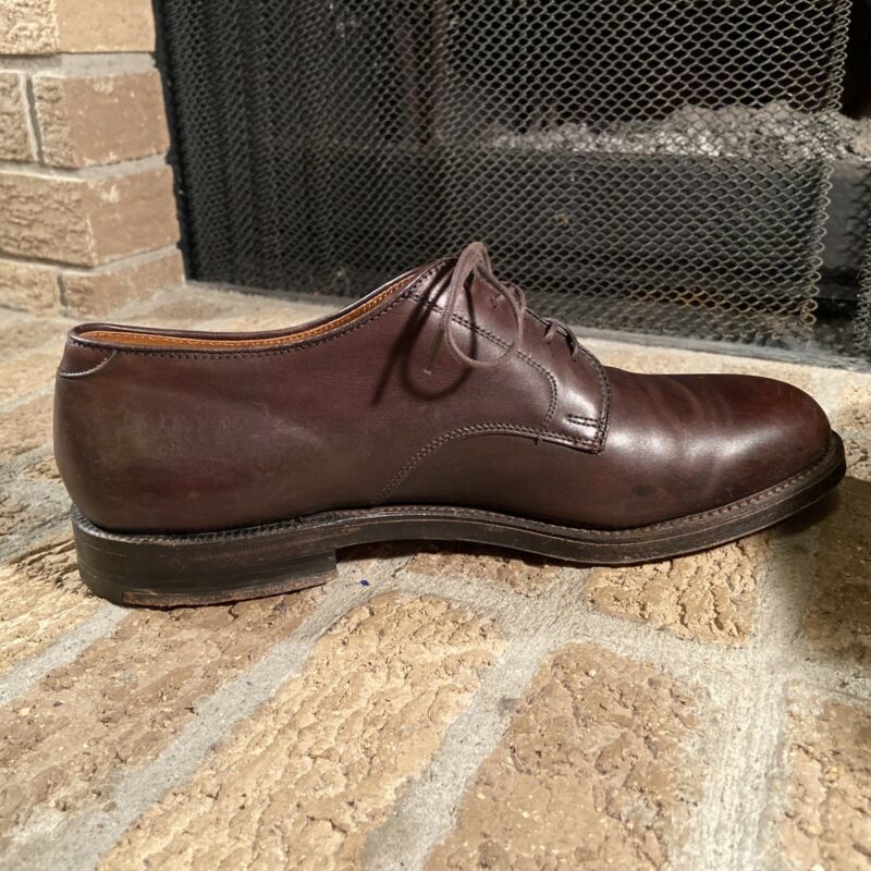Alden 969 Dark Brown Calfskin Plain Toe Dover | Alden Model Project