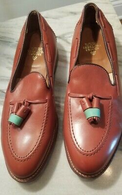 Alden 06599 Cognac Calfskin Tassel Loafer