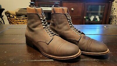 Alden D9869H Tobacco Chamois Cap Toe Boot