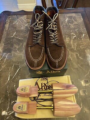 Alden D7930HC Tobacco Reverse Chamois NST Tanker Boot