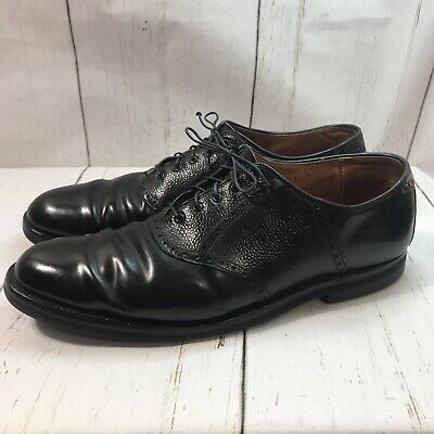 Alden 998 Black Shell Cordovan (Scotch Grain) Saddle Shoe | Alden