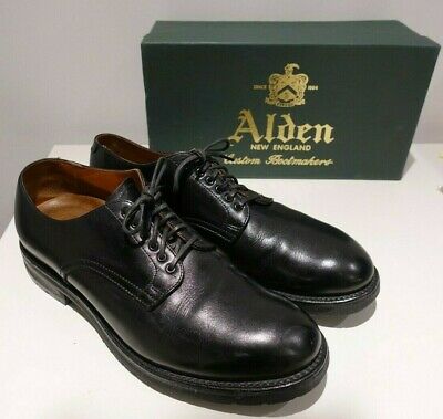 Alden D8408 Black Calfskin Plain Toe Dover