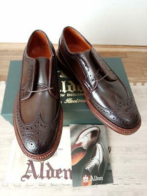 Alden 97894Y Cigar Shell Cordovan Long Wing Blucher