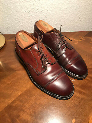 Alden 2170 Color 8 Shell Cordovan Straight Tip Blucher