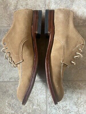 Alden 43194 Tan Suede Mocc Toe Blucher