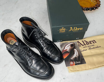 Alden D1904H Black Shell Cordovan Indy Boot