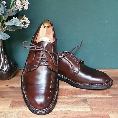 Alden 9391Y Cigar Shell Cordovan Plain Toe Blucher