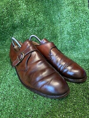 Alden 954U Color 8 Shell Cordovan Monk Strap