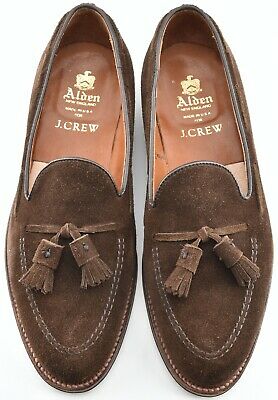 Alden D9103 Humus Suede Tassel Loafer