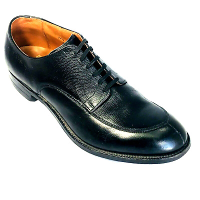 Alden 584 Black Alpine Grain Split Toe Blucher