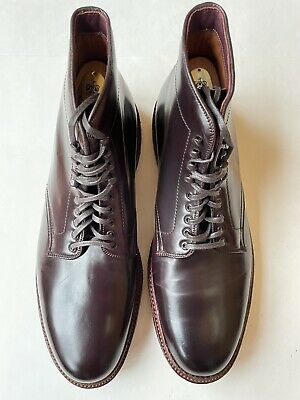 Alden D6879H Color 8 Shell Cordovan Plain Toe Boot