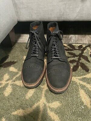 Alden D9845HC Earth Reverse Chamois Perforated Cap Toe Boot