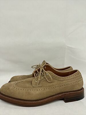 Alden D7513 Tan Suede Long Wing Blucher