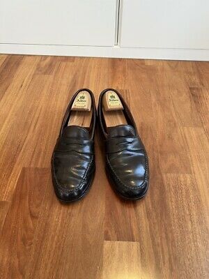 Alden 6755 Color 8 Shell Cordovan (Scotch Grain) LHS / Penny Loafer