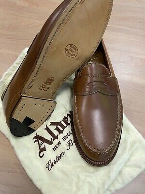 Alden 7160 Whiskey Shell Cordovan LHS / Penny Loafer