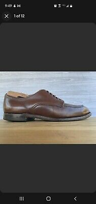 Alden 591 Brown Scotch Grain Mocc Toe Blucher