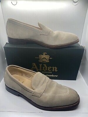Alden D9221F Milkshake Suede LHS / Penny Loafer