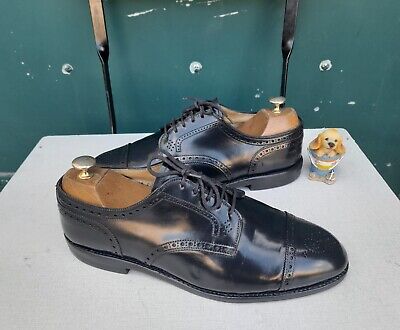 Alden 2146M Black Shell Cordovan Medallion Tip Blucher