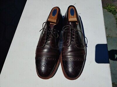Alden 4398 Color 8 Shell Cordovan Medallion Tip Blucher