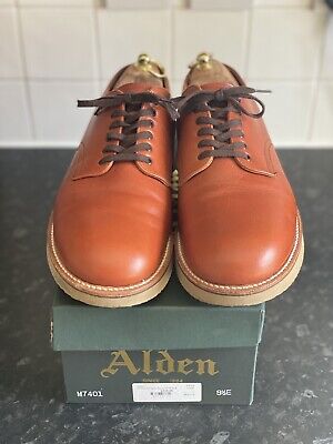 Alden M7401 Pecan Workboot Calf Plain Toe Dover | Alden Model Project