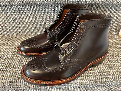 Alden A9804C Cigar Shell Cordovan Wing Tip Boot | Alden