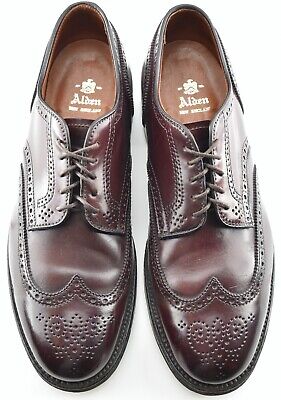 Alden 20341C Color 8 Shell Cordovan Short Wing Tip Blucher