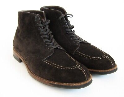 Alden D5912C Chocolate Brown Suede NST Tanker Boot