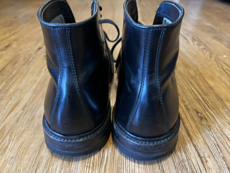 Alden tanker boots 4027HC Alden 4027HC Black Shell Cordovan NST Tanker Boot | Alden Model