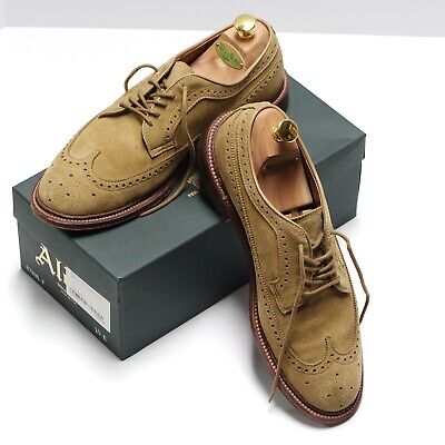 Alden 87895F Tan Suede Long Wing Blucher