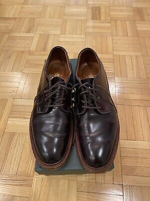 Alden M6405 Color 8 Shell Cordovan Plain Toe Blucher