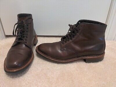 Alden D9820C Dark Brown Calfskin Plain Toe Boot