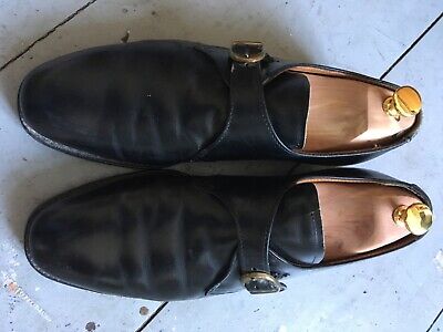 Alden 1703 Black Shell Cordovan Monk Strap