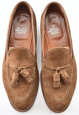Alden 82792 Tobacco Suede Tassel Loafer