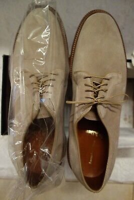 Alden D3406 Milkshake Suede Plain Toe Blucher