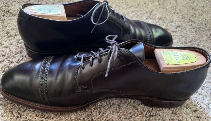 ALDEN×BLUE BLUE 4604H 8D ALDEN 975 LONG WING BLUCHER COLOR #8 SHELL CORDOVAN – COLONY