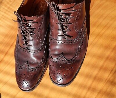 Alden 938 Dark Brown Calfskin Wing Tip Bal