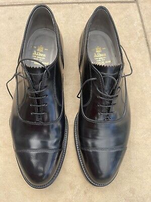 Alden 5181 Black Shell Cordovan Straight Tip Bal