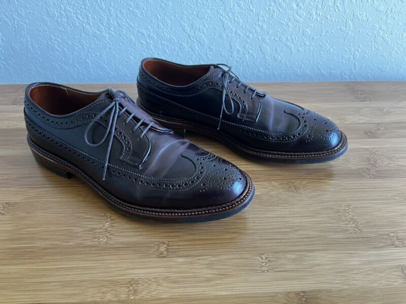 Alden D5512C Color 8 Shell Cordovan Long Wing Blucher | Alden