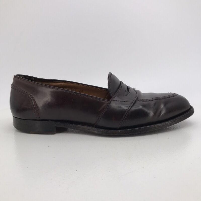 Alden 0684 Color 8 Shell Cordovan Full Strap Loafer | Alden Model 