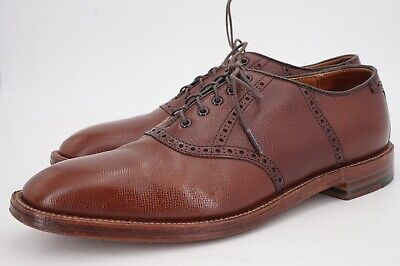 Alden D6309 Brown Alpine Grain Saddle Shoe
