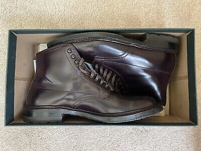 Alden D1843HC Color 8 Shell Cordovan Plain Toe Boot