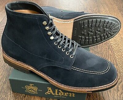Alden D1970H Navy Suede Indy Boot