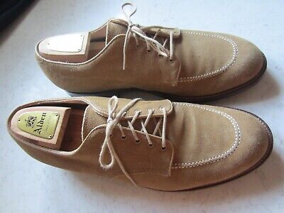 Alden 43194 Tan Suede Mocc Toe Blucher