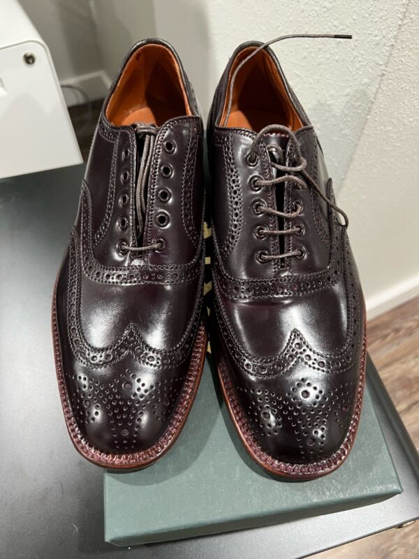 Alden D7303 Color 8 Shell Cordovan Wing Tip Bal | Alden