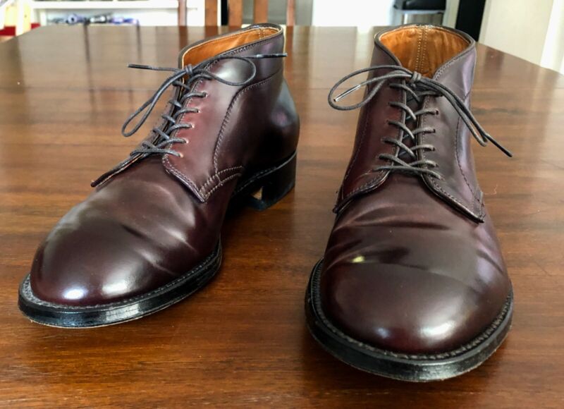 ALDEN 6アイレット　ミニタンカー　ブラウン　D9919C　8 1/2D Alden 8648 Color 8 Shell Cordovan 6 Eyelet Chukka | Alden