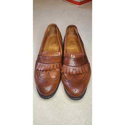 Alden 6572 Brown Calfskin Wing Tip Loafer