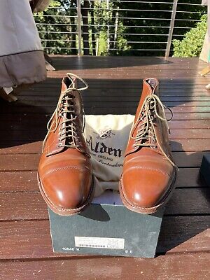 Alden 40640H Ravello Shell Cordovan Cap Toe Boot